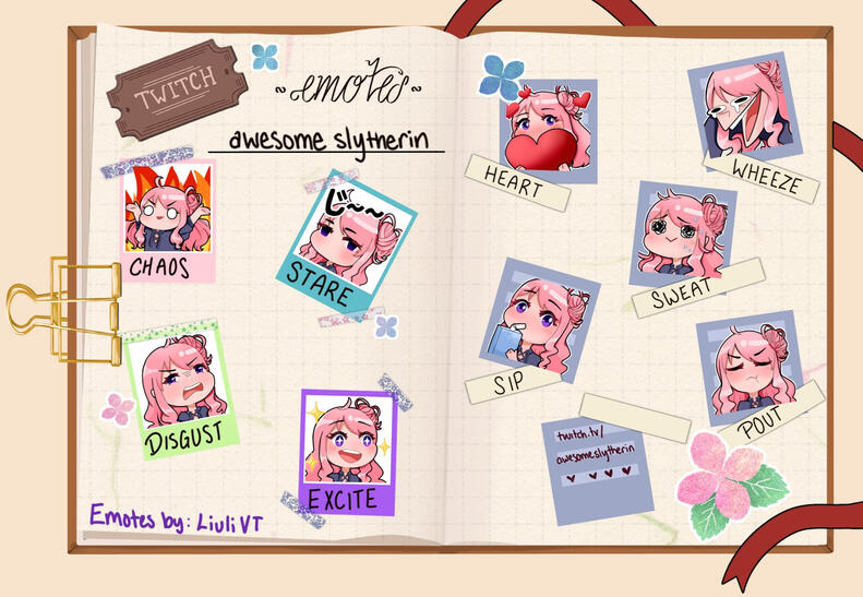 AwesomeSlytherin Emotes